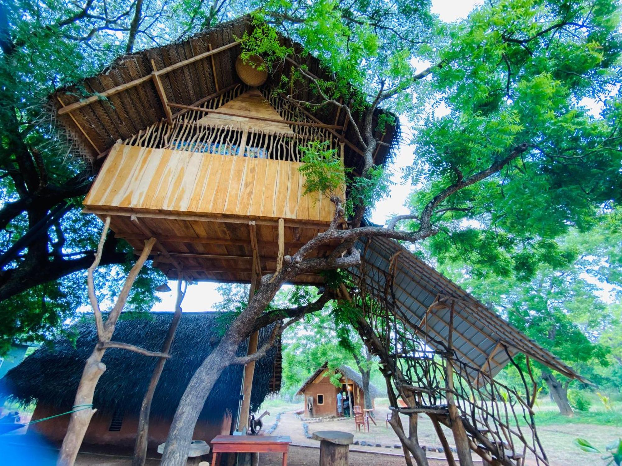 Yala Village Eco Tree House Tissamaharama Exterior photo